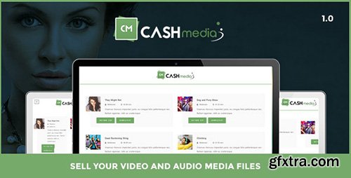 CodeCanyon - CashMedia v1.0 - Sell Your Video and Audio Media Files - 15176127