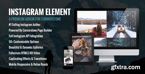 CodeCanyon - Instagram Element v1.0 - Cornerstone Element for Wordpress - 14599204