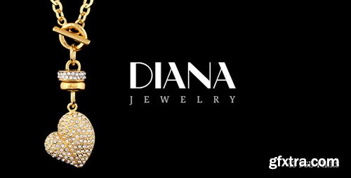 ThemeForest - Diana v1.0 - Creative Jewelry PSD Template - 9499345