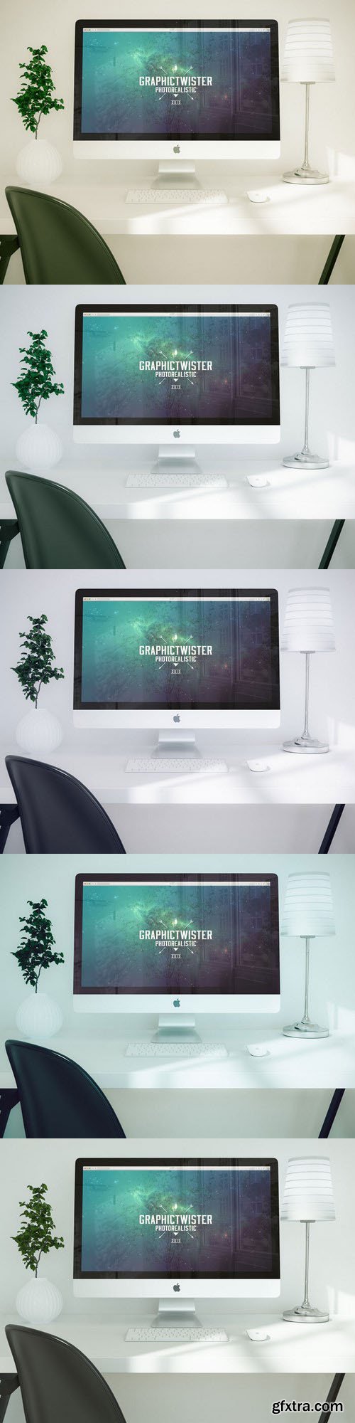 CM iMac Workspace Mockup