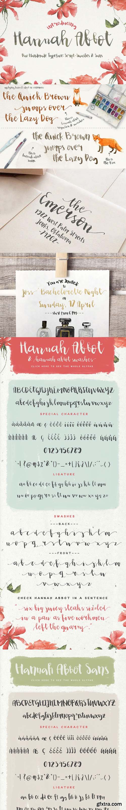 CM - Hannah Abbot font