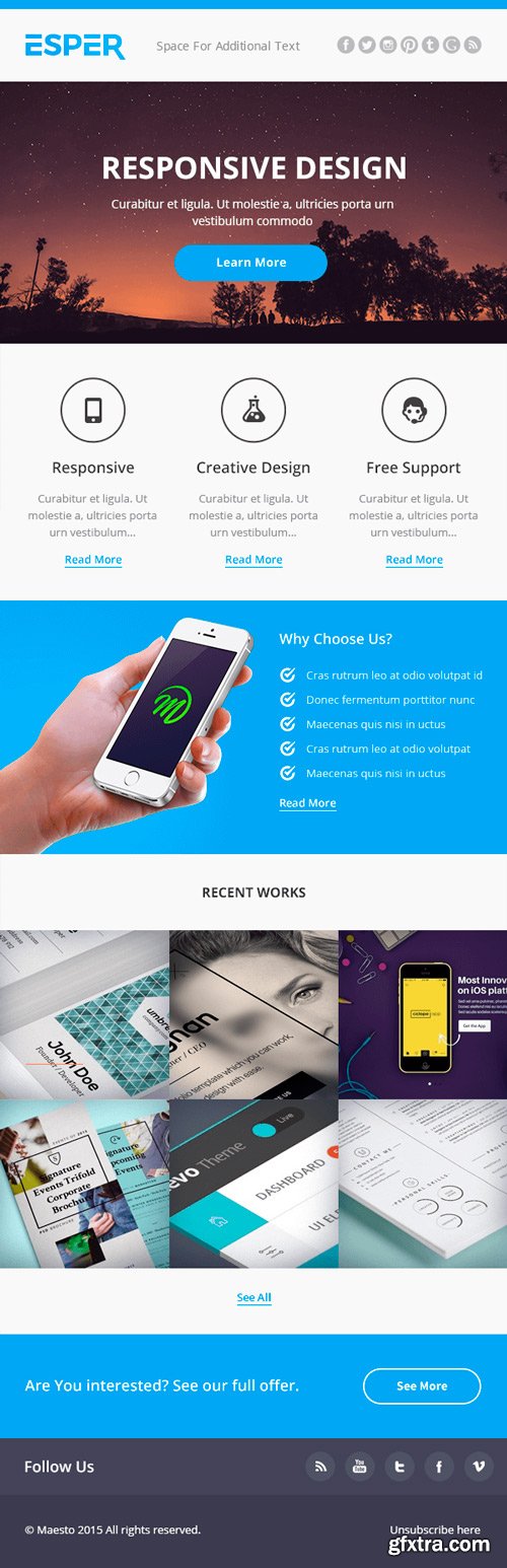 CM 434876 - Esper - [Bundle] 6 Email Templates