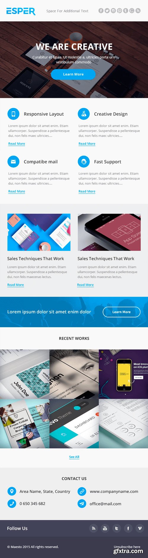 CM 434876 - Esper - [Bundle] 6 Email Templates