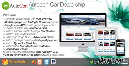 CodeCanyon - Autocon Car Dealership v1.3 - 12906703