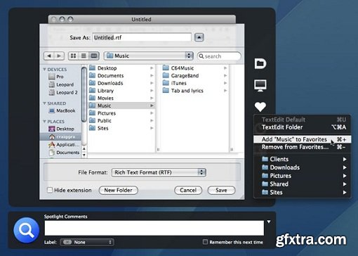 Default Folder X 5.0.2 Multilingual (Mac OS X)