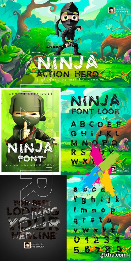 CM - Ninja Font