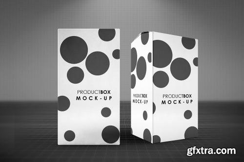 CreativeMarket 3D Box / Package Mock-Up 578133