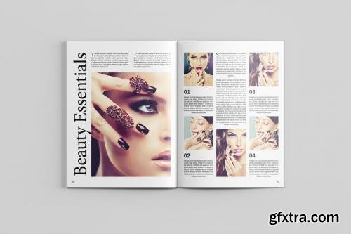 CreativeMarket Fashion Magazine Template-V434 579573