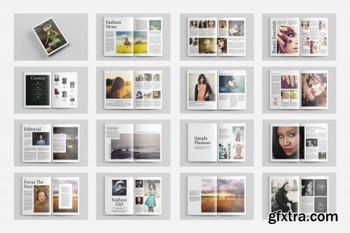 CreativeMarket Fashion Magazine Template-V434 579573