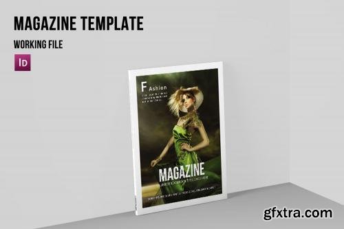 CreativeMarket Fashion Magazine Template-V434 579573