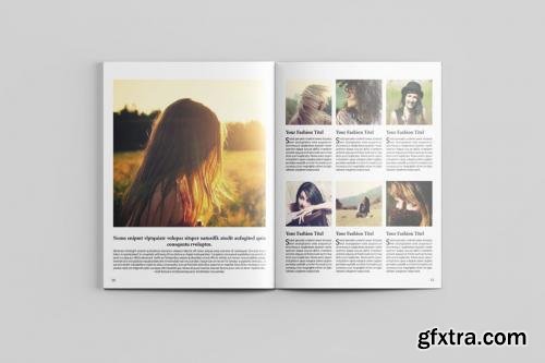 CreativeMarket Fashion Magazine Template-V434 579573