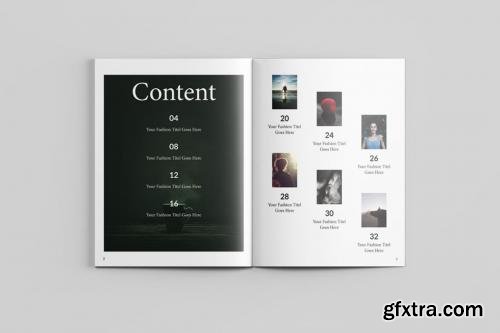 CreativeMarket Fashion Magazine Template-V434 579573