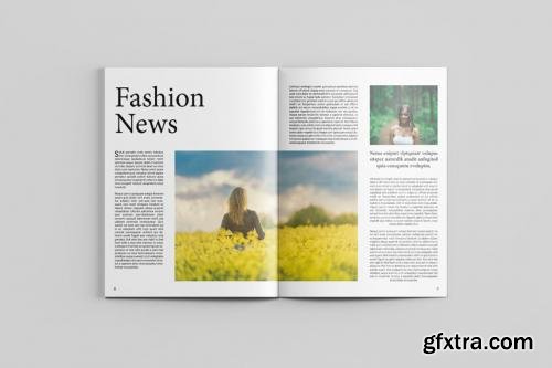 CreativeMarket Fashion Magazine Template-V434 579573