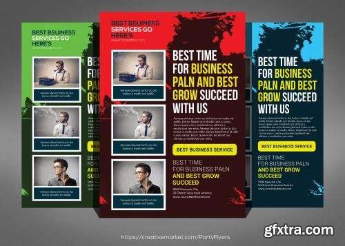 CreativeMarket Multipurpose Business Flyer 576009