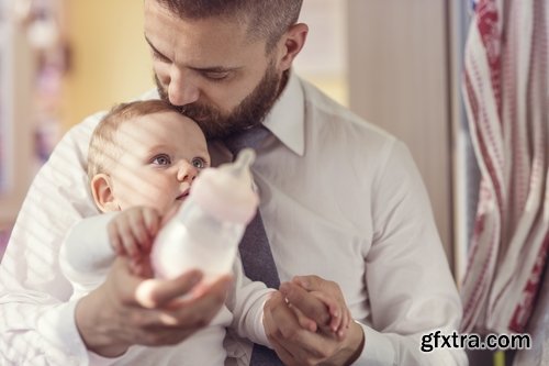 Collection of baby children eating drinking with baby bottle 25 HQ Jpeg