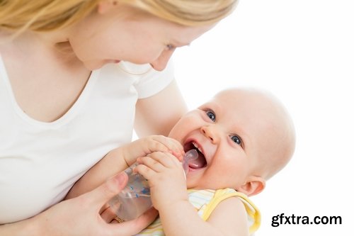 Collection of baby children eating drinking with baby bottle 25 HQ Jpeg