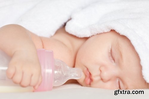 Collection of baby children eating drinking with baby bottle 25 HQ Jpeg