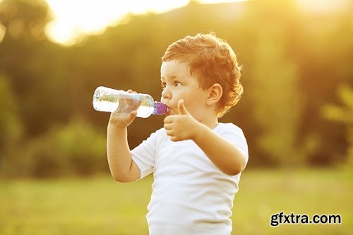 Collection of baby children eating drinking with baby bottle 25 HQ Jpeg