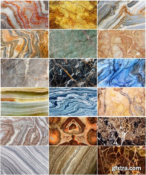 Collection of granite texture on stone background is 25 HQ Jpeg