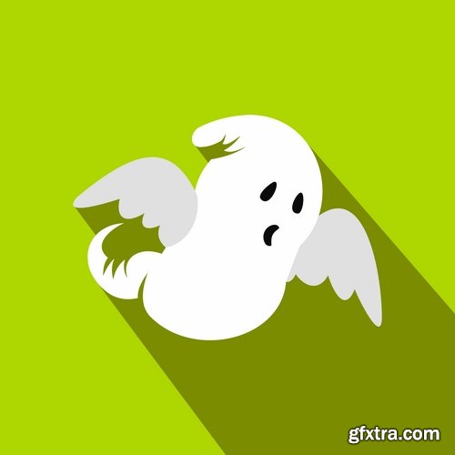 Collection of ghost specter vector image 25 EPS