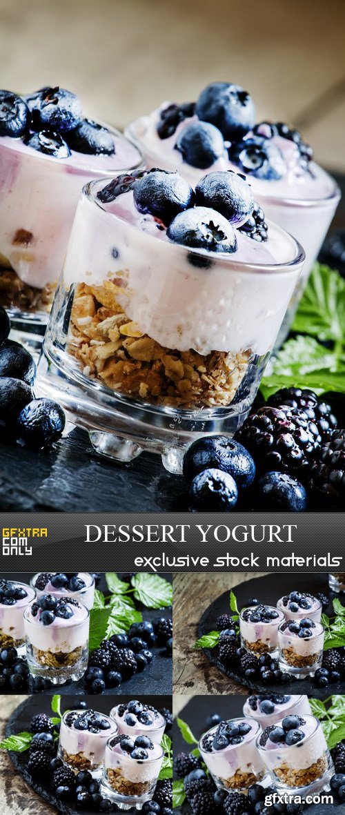 Dessert Yogurt - 5 UHQ JPEG