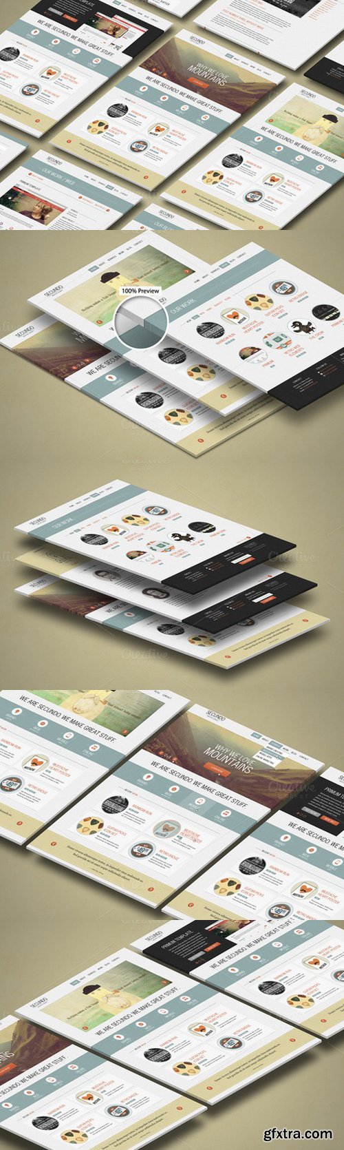 CM - 3d Website Display Mockup 32971