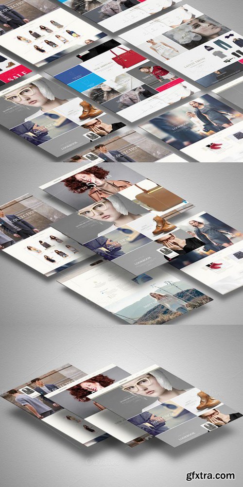 CM - Responsive Website Mock Ups 73255