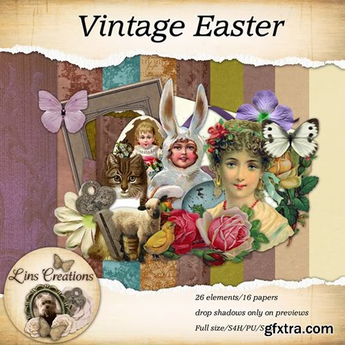 Scrap Kit - Vintage Easter