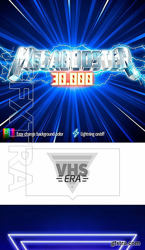 GraphicRiver - 80s Text Mock-Ups 15166140