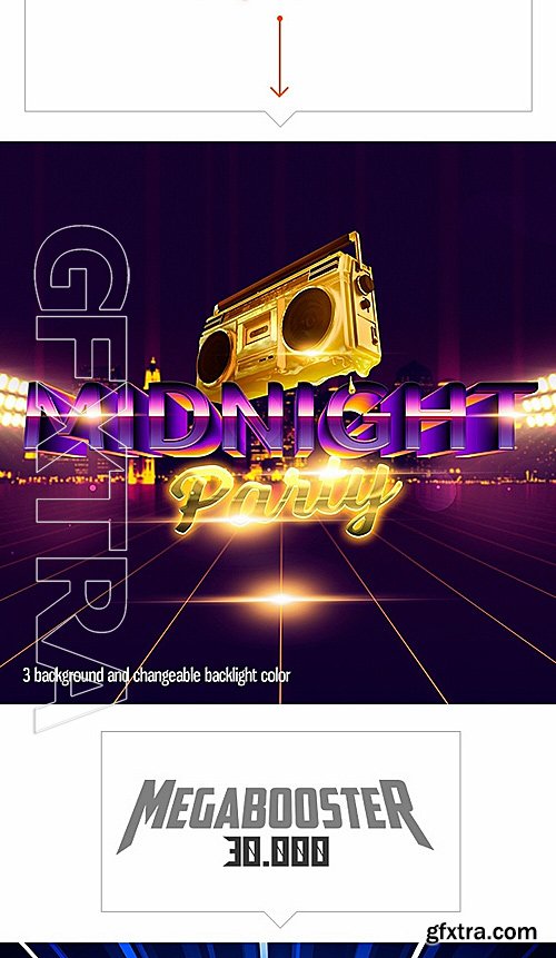 GraphicRiver - 80s Text Mock-Ups 15166140