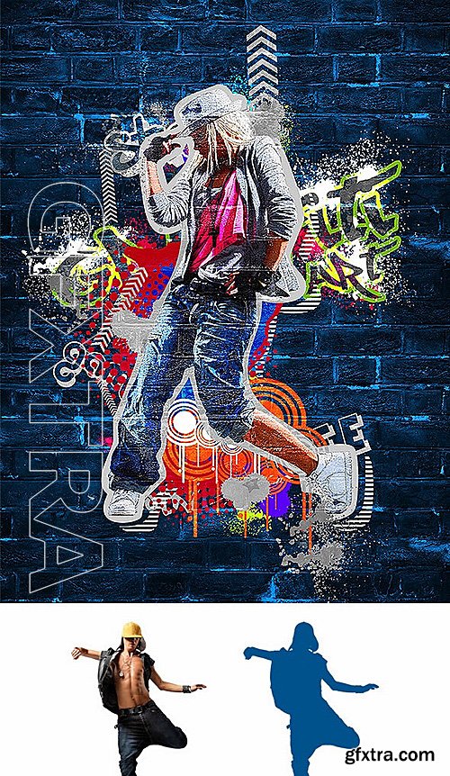 GraphicRiver - Graffiti Art Action 15109618