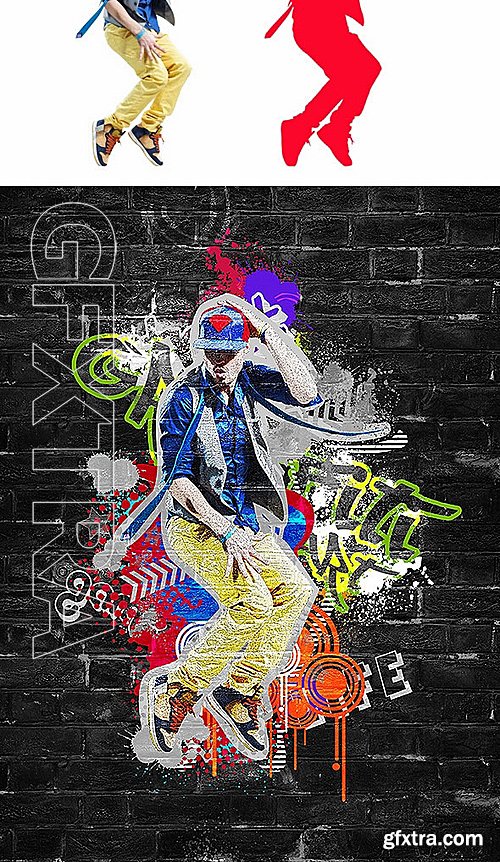 GraphicRiver - Graffiti Art Action 15109618