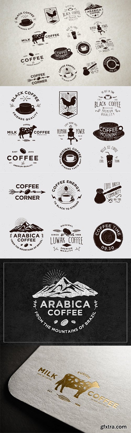 Badges for Coffee Collections - CM 209156