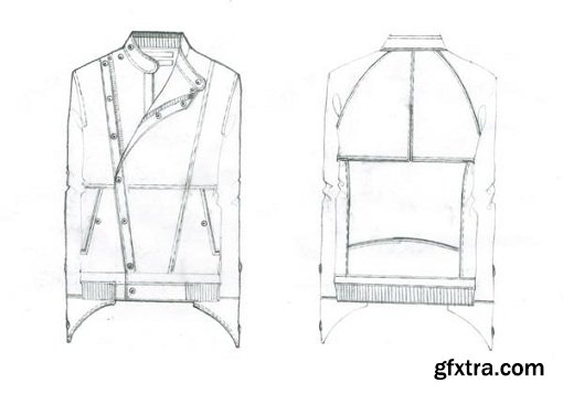 Fashion Design: Introduction to Hand Drawn Technical Flats