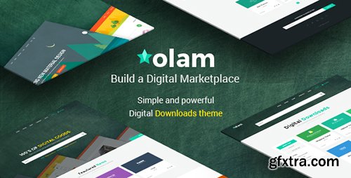 ThemeForest - Olam v1.0 - WordPress Easy Digital Downloads Theme - 14331470