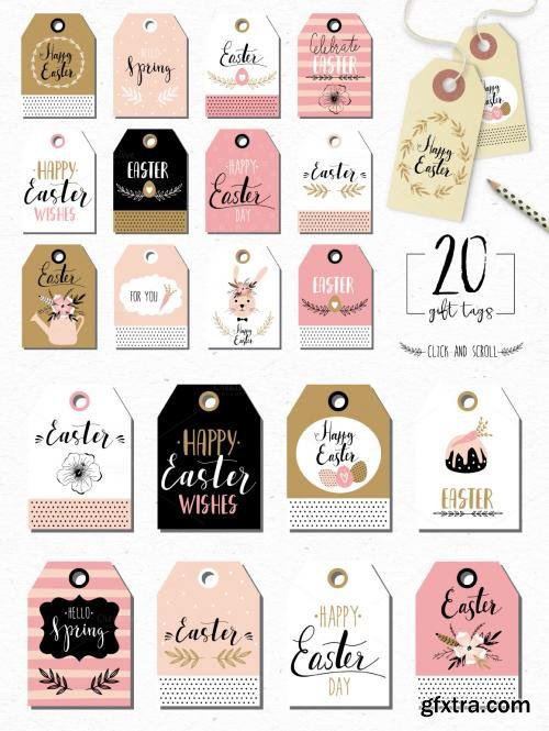 CreativeMarket Easter and Spring collection 563399