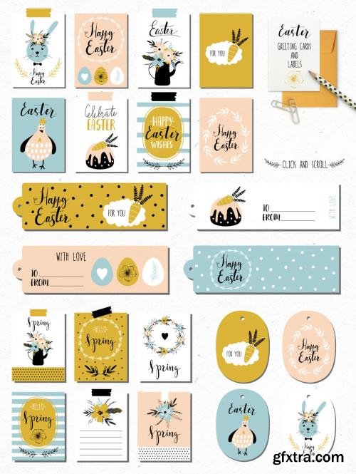 CreativeMarket Easter and Spring collection 563399