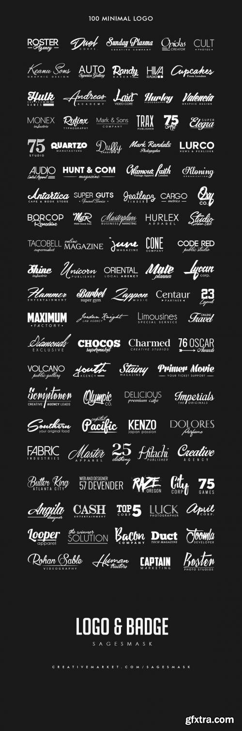 CreativeMarket Minimal Logo 578094