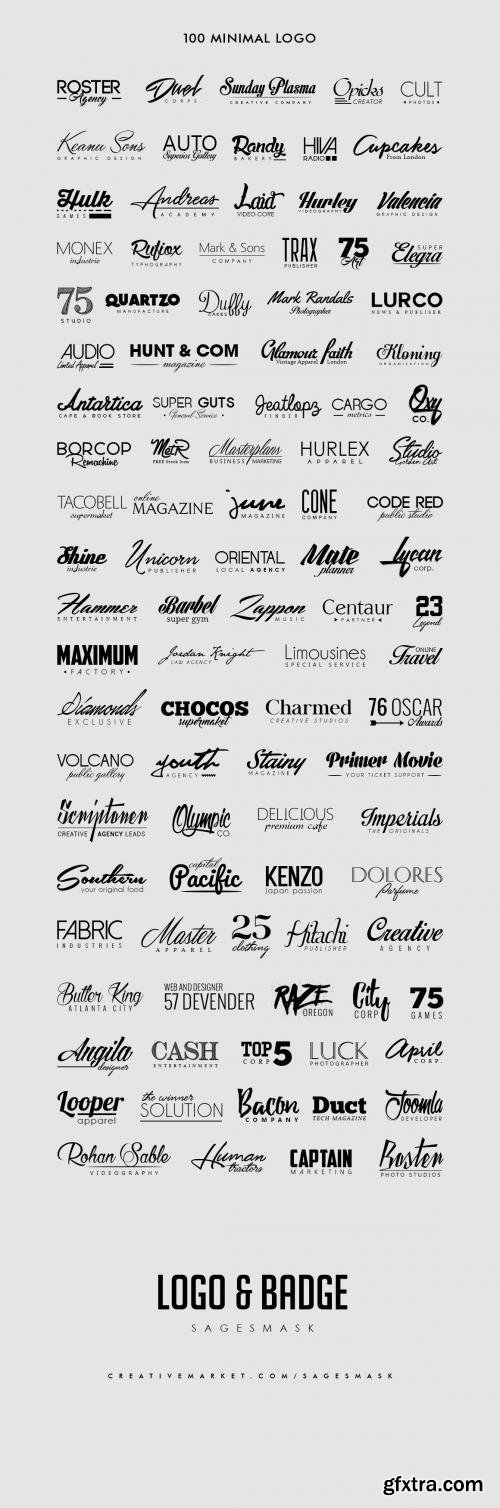 CreativeMarket Minimal Logo 578094