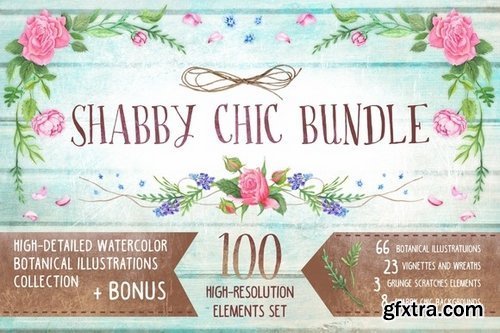 CM - Shabby Chic Bundle + Bonus 331943