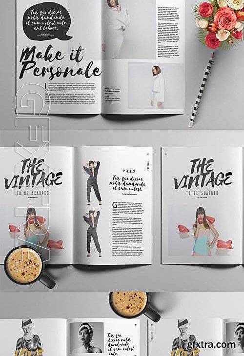 CM - InDesign Magazine Template 575634