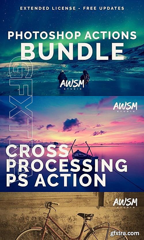 CM - Photoshop Actions Bundle 575371