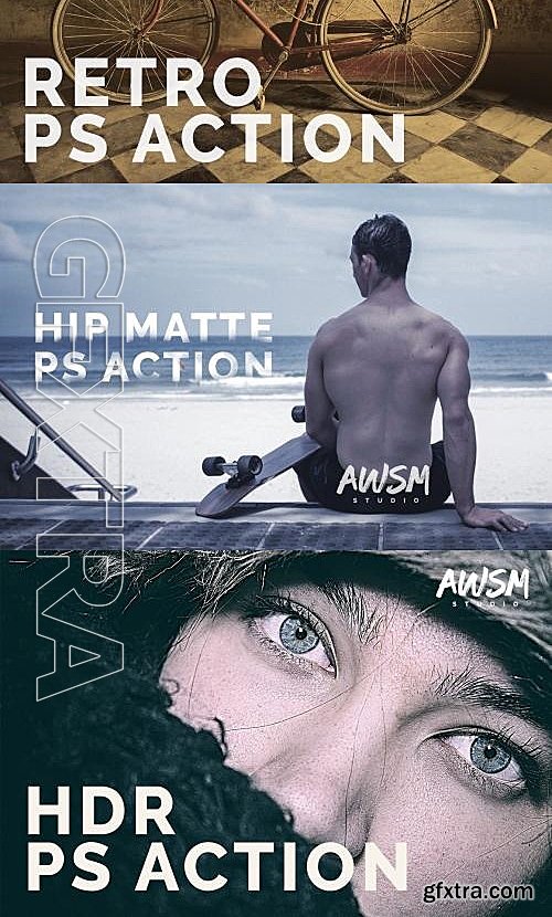 CM - Photoshop Actions Bundle 575371