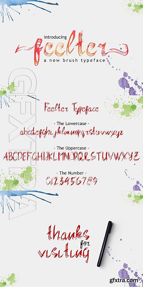 CM - Feelter Typeface 575434