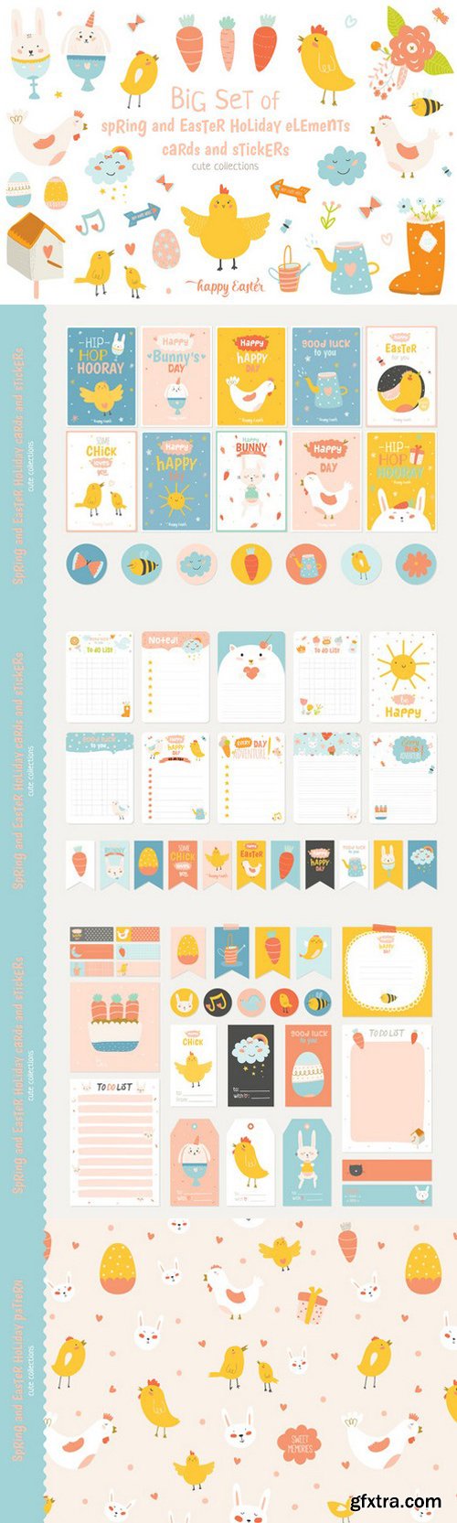 CM - Cute Spring and Easter holiday set 565634