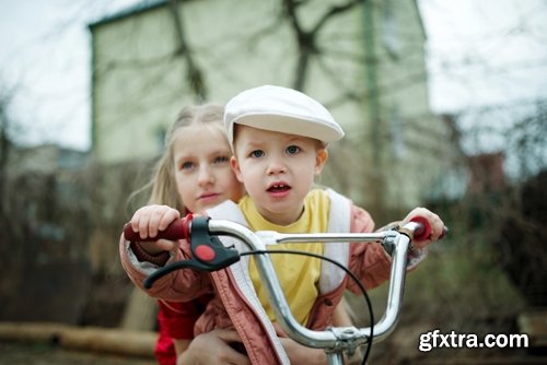 Collection of child children baby bike cycling 25 HQ Jpeg