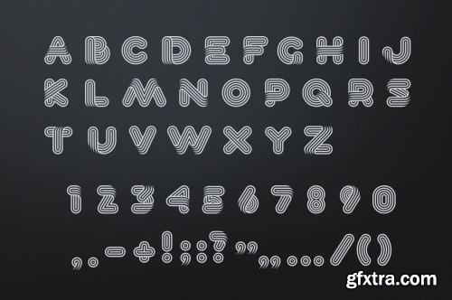 CreativeMarket Lineat font 560203