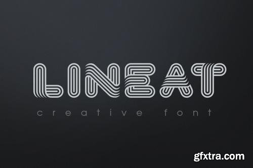 CreativeMarket Lineat font 560203