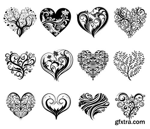 Tattoo element vector 4, 15 x EPS