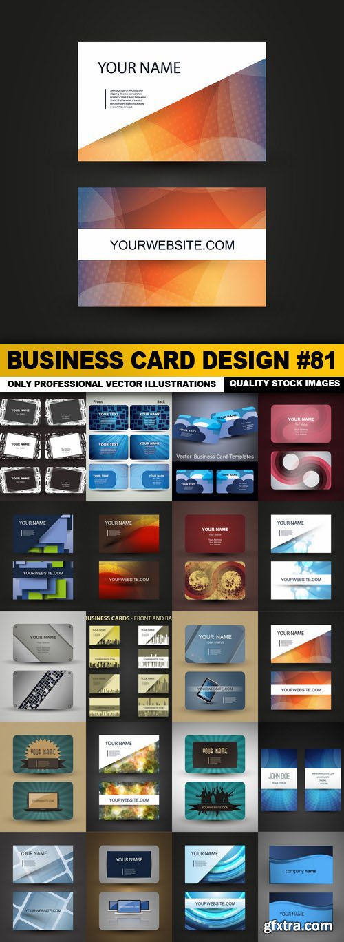 Business Card Design #81 - 20 Vector